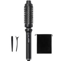 Escova térmica Wavytalk Wavytalk 1,5 polegadas aquecida redonda preta