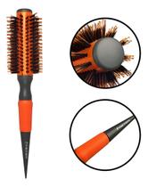 Escova Thermal Ceramic Cerdas Javali Nylon Profissional 55mm Laranja Escova Thermal Ceramic Cerdas Javali Nylon Profissional 55mm Laranja