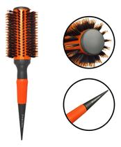 Escova Thermal Ceramic Cerdas Javali Nylon Profissional 65mm Laranja Escova Thermal Ceramic Cerdas Javali Nylon Profissional 65mm Laranja