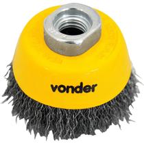Escova Tipo Copo 2.1/2 Ondulada Vonder