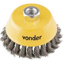Escova tipo copo 3" torcida VONDER