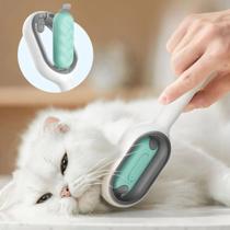 Escova tira pelo rasqueador massageador umedecido - Onlypet
