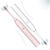 Escova Ultra Sônica Para Dentes Com 4 Funções E Refis Escova Ultra Sônica Para Dentes Com 4 Funções E Refis