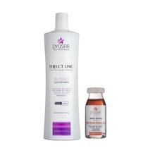 Escova UnicPlastia Blond + Ampola Reconstrução Dyusar