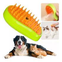 Escova Vapor Pet Elétrica 3Em1 Massagem Tira Pelos Vaporizadora Recarregável Autolimpante Escova Vapor Pet Elétrica 3Em1 Massagem Tira Pelos Vaporizadora Recarregável Autolimpante