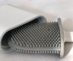 Escova Vaso Sanitário De Silicone Kit C/2 Base P/ Banheiro - ELETROEMODA