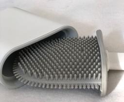Escova Vaso Sanitário De Silicone Kit C/2 Base P/ Banheiro
