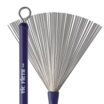 Escova Vic Firth Heritage, fio retrátil, alça de borracha Escova Vic Firth Heritage, fio retrátil, alça de borracha