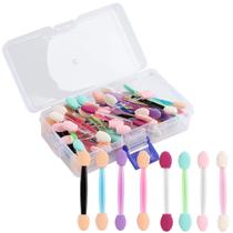 Escovas aplicadoras de pó para unhas Fcozpjk Chrome 50PCS com caixa