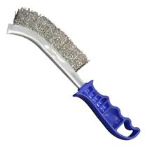 Escovas De Aço Com Cabo Para Limpeza De Ferrugem Ferro 24 Cm Escovas De Aço Com Cabo Para Limpeza De Ferrugem Ferro 24 Cm