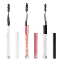 Escovas de cílios G2PLUS 3PCS com tampa para ferramentas de maquiagem de viagem Escovas de cílios G2PLUS 3PCS com tampa para ferramentas de maquiagem de viagem