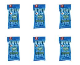 Escovas de dentes descartáveis Crest Scope com pasta de dentes (24)