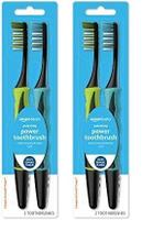 Escovas de dentes elétricas pulsantes de limpeza profunda Amazon Basics