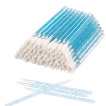 Escovas de lábios de cristal descartáveis Elisel 100 unidades (azuis)