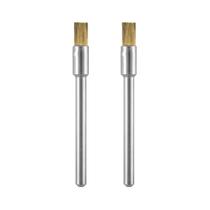 Escovas Dremel 537-02 de latão de 1/8 de diâmetro (pacote com 2) Escovas Dremel 537-02 de latão de 1/8 de diâmetro (pacote com 2)