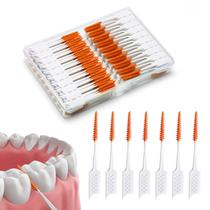 Escovas interdentais ACSKD 200 peças com silicone para aparelho ortodôntico Escovas interdentais ACSKD 200 peças com silicone para aparelho ortodôntico