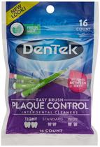 Escovas Interdentais DenTek Easy Brush Extra Apertadas 16 Unidades Escovas Interdentais DenTek Easy Brush Extra Apertadas 16 Unidades