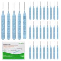 Escovas Interdentais GLI-Smile Slim, Escovas Ortodônticas para Aparelhos, Ferramenta de Limpeza para Higiene Bucal Limpeza Profunda 0,70,8 mm para Espaços Médios/Grandes, 32 Unidades Escovas Interdentais GLI-Smile Slim, Escovas Ortodônticas para Aparelhos, Ferramenta de Limpeza para Higiene Bucal Limpeza Profunda 0,70,8 mm para Espaços Médios/Grandes, 32 Unidades