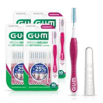 Escovas interdentais GUM Proxabrush Go-Betweens Soft 10x4