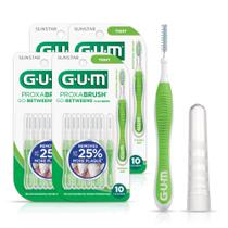 Escovas interdentais GUM Proxabrush Go-Betweens Tight 10 unidades