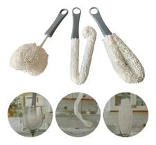 Escovas Limpeza Taças , garrafas, copos e mamadeiras Member's Mark Kit 3 Unidades Escovas Limpeza Taças , garrafas, copos e mamadeiras Member's Mark Kit 3 Unidades