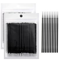 Escovas microaplicadoras Dming 200PCS para extensões de cílios