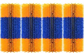 Escovas para arranhar animais KUNBEIEN Horse Scratcher Kit x4