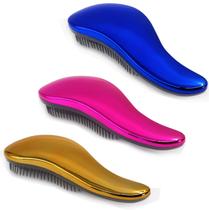 Escovas para desembaraçar o cabelo 79STYLE para cabelos encaracolados infantis, 3 unidades Escovas para desembaraçar o cabelo 79STYLE para cabelos encaracolados infantis, 3 unidades