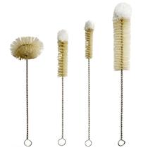 Escovas para garrafas Coralpearl Thin Long Handle x4 em aço inoxidável Escovas para garrafas Coralpearl Thin Long Handle x4 em aço inoxidável
