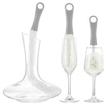 Escovas Para Limpeza Lavar Taças Garrafa Copo Decanter Mamadeira - Members Mark Escovas Para Limpeza Lavar Taças Garrafa Copo Decanter Mamadeira - Members Mark