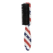 Escovinha De Disfarce Escova Pequena Degrade Barbeiro Cerdas Mistas Escova Limpeza Cabelo e Barba -