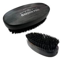 Escovinha De Madeira Oval Para Barba E Cabelo Barber Pro Escovinha De Madeira Oval Para Barba E Cabelo Barber Pro