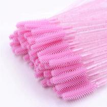 Escovinha de Silicone para Cílios Descartável - 50 Unidades