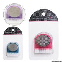 Escovinha De Unhas 3 Em 1 Com Pedra + Ralador - FMSP