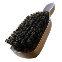 Escovinha Disfarce Degradê Cerdas Javali Profissional Para Barbeiro Ref.30229