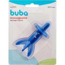 Escovinha Massageadora De Gengiva P/ Bebe Foguete Azul Buba