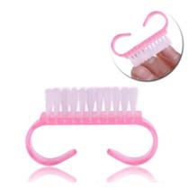 Escovinha para limpeza de unha - rosa Escovinha para limpeza de unha - rosa