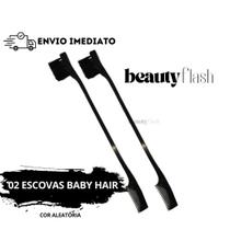 Escovinha Pente Baby Hair Beauty Flash Cabelos Beleza Acessórios Salão Escovinha Sobrancelha Escovinha Pente Baby Hair Beauty Flash Cabelos Beleza Acessórios Salão Escovinha Sobrancelha