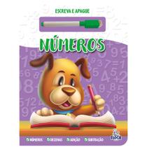 Escreva e Apague: Números Aprenda a escrever os números, fazer contas e desenvolver a coordenação motora atividades lú