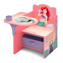Escritorio y Silla Delta Children Disney Princesas con Almacenamiento 3+