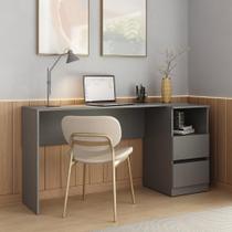 Escrivaninha 150,5cm com Nicho e 2 Gavetas Flex Multimóveis MP6035