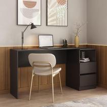 Escrivaninha 150,5cm com Nicho e 2 Gavetas Flex Multimóveis MP6035