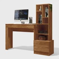 Escrivaninha 150cm MDP com Gaveta Mesa Home Office Quarto Computador Estudo Organizador Moderna Escrivaninha 150cm MDP com Gaveta Mesa Home Office Quarto Computador Estudo Organizador Moderna