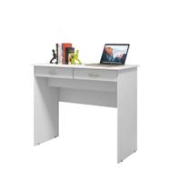 Escrivaninha 2 Gavetas Branco - EJ Móveis