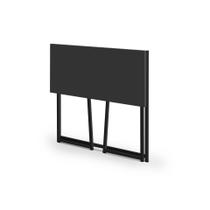 escrivaninha 80cm home office dobravel estilo industrial preto