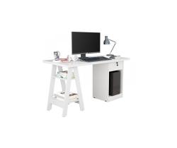 Escrivaninha Bali Branco - Carmolar Móveis Escrivaninha Bali Branco - Carmolar Móveis