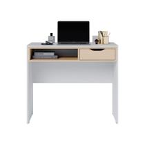 Escrivaninha Bancada Estudo Bit Moov Branco Fosco Tauari Nobre Escrivaninha Bancada Estudo Bit Moov Branco Fosco Tauari Nobre