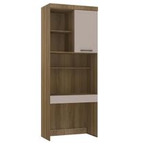 Escrivaninha Bancada Estudo Modulada 90cm Delphi Avelã/Cinnamon L01 - Mpozenato Escrivaninha Bancada Estudo Modulada 90cm Delphi Avelã/Cinnamon L01 - Mpozenato