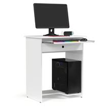 Escrivaninha Bancada para Notebook Quarto Mesa de Computador Home Office Estudo Estação de Trabalho com 2 Gavetas Pratica