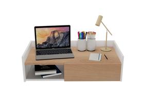 Escrivaninha Camarim Mesa Quarto Premium 70cm Maquiagem Luxo